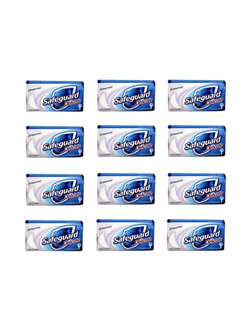 

Мыло Safeguard ДЕЛИКЕЙТ, 100гр. 12 штук