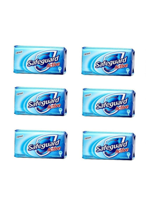 

Мыло Safeguard СВЕЖЕСТЬ, 100гр. 6 штук