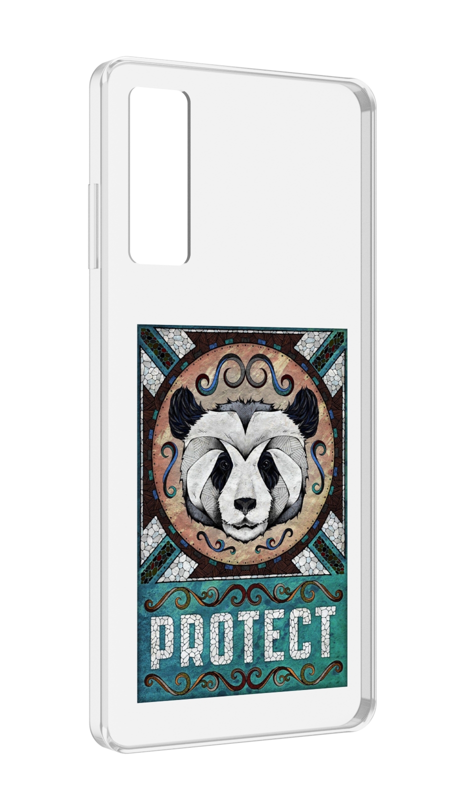 

Чехол MyPads защита панды для TCL 20 5G, Прозрачный, Tocco