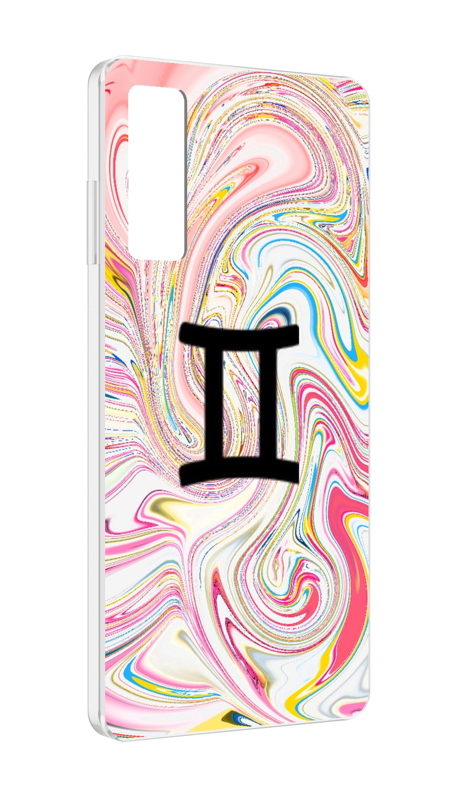 

Чехол MyPads знак зодиака близнецы 2 для TCL 20 5G, Прозрачный, Tocco