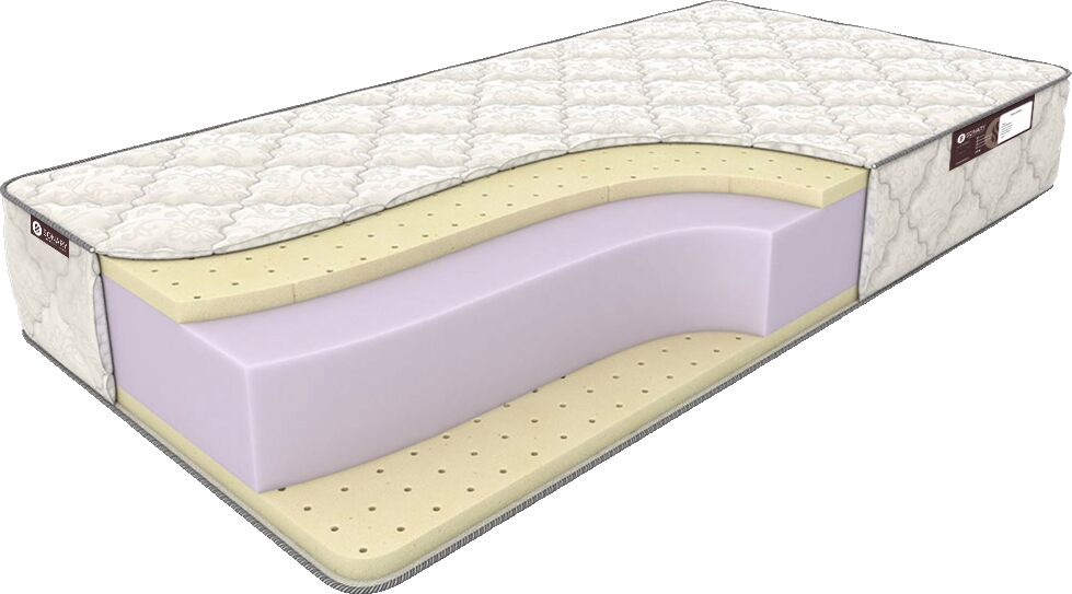 

Матрас Sonary Foam Gland 60х180, Бежевый;белый;серый;серебристый, Gland