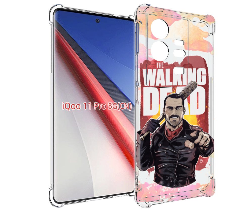 

Чехол бампер MyPads ниган-смит для Vivo iQOO 11 Pro противоударный, Прозрачный, Tocco