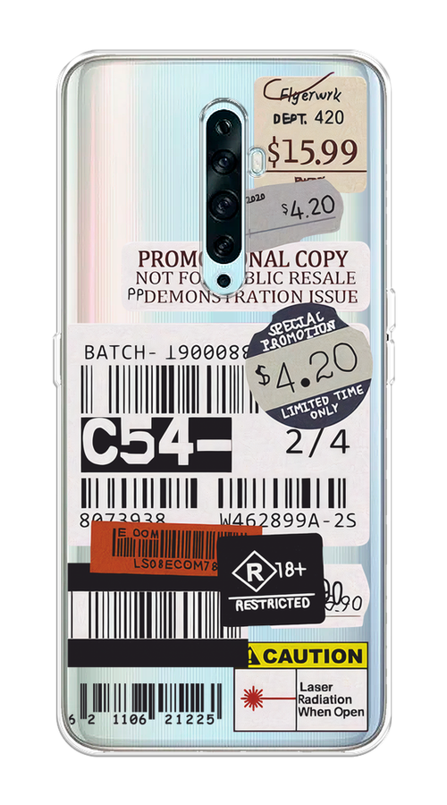 

Чехол на Oppo Reno 2Z "Flight to Paris", Серый;бежевый, 251850-1