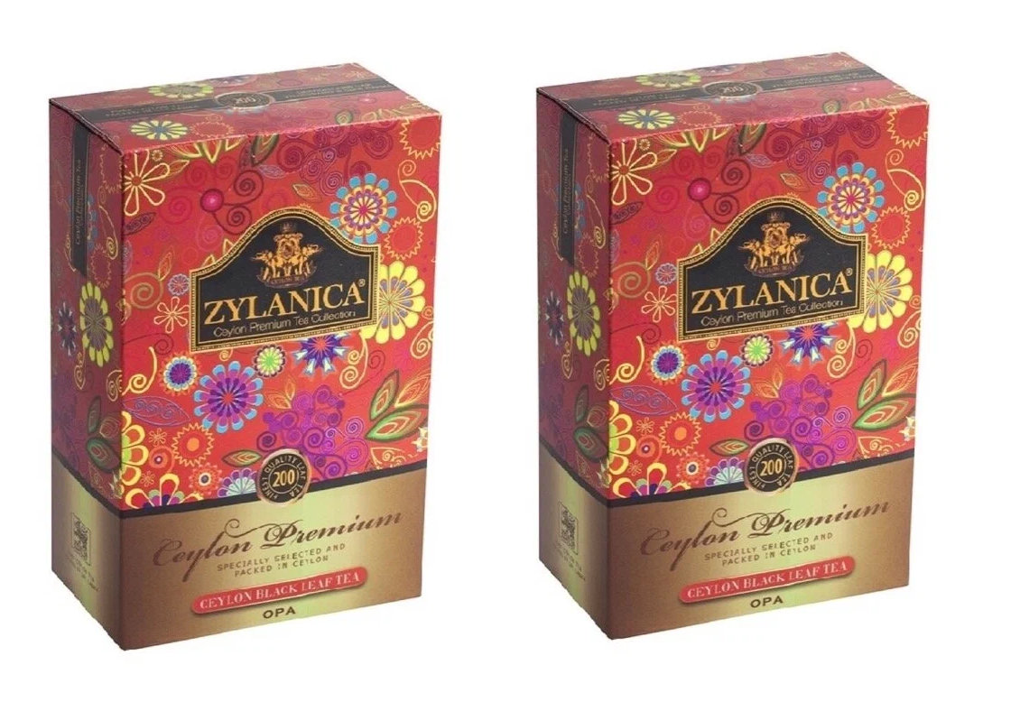 Чай черный Zylanica листовой, Ceylon Premium Collection, 200 г х 2 шт