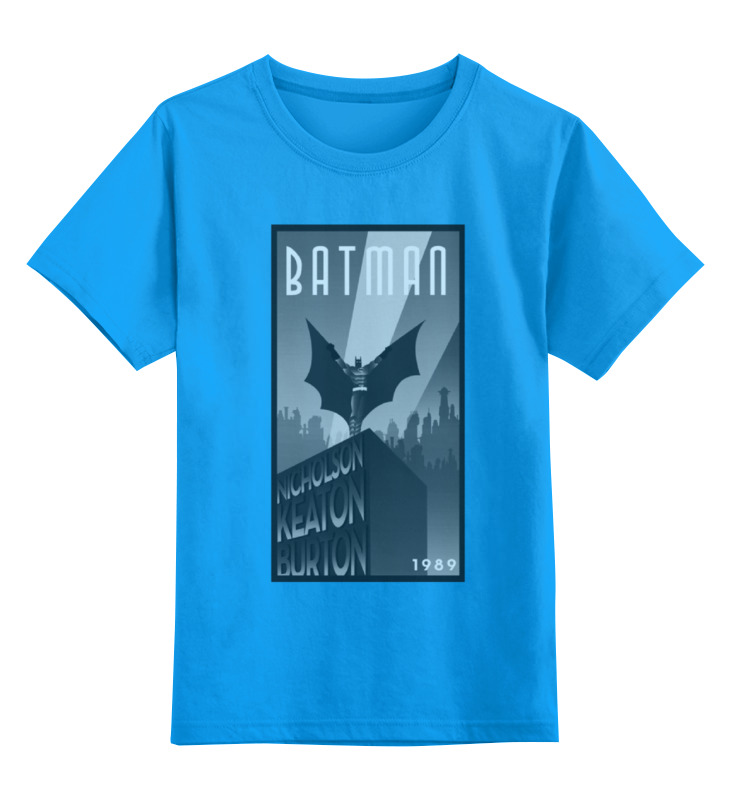 

Футболка детская Printio Batman цв. голубой р. 164, Batman
