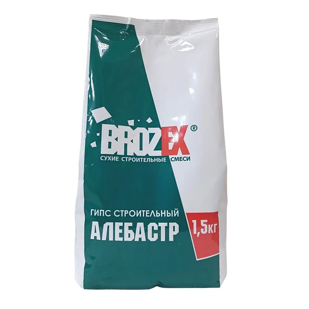 

Алебастр БРОЗЭКС 1,5 кг, Белый, 00000058916