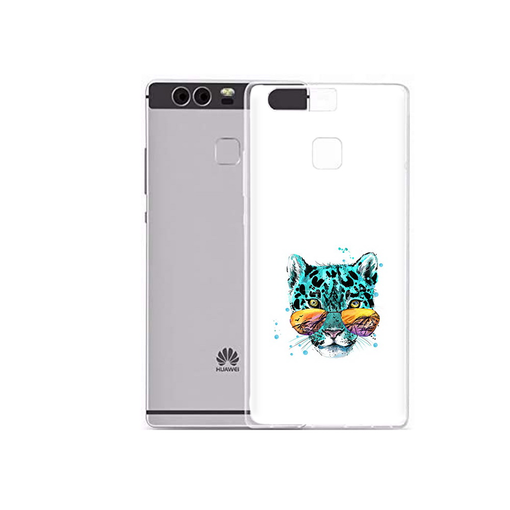 

Чехол MyPads Tocco для Huawei P9 Plus голубой лео (PT31455.54.294), Прозрачный, Tocco