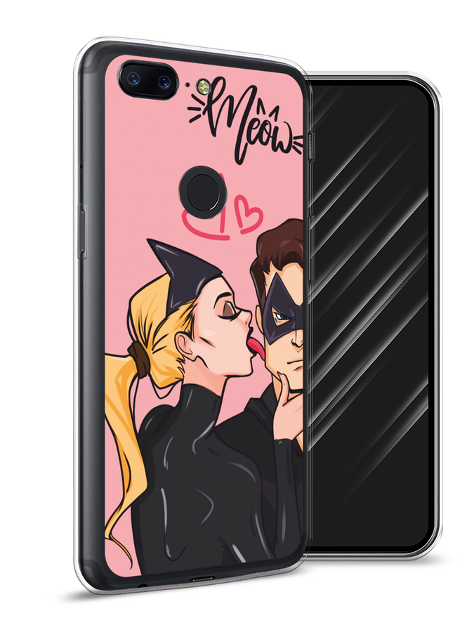 

Чехол Awog на OnePlus 5T "Kiss of Cat Woman", Розовый;черный;бежевый, 150350-1