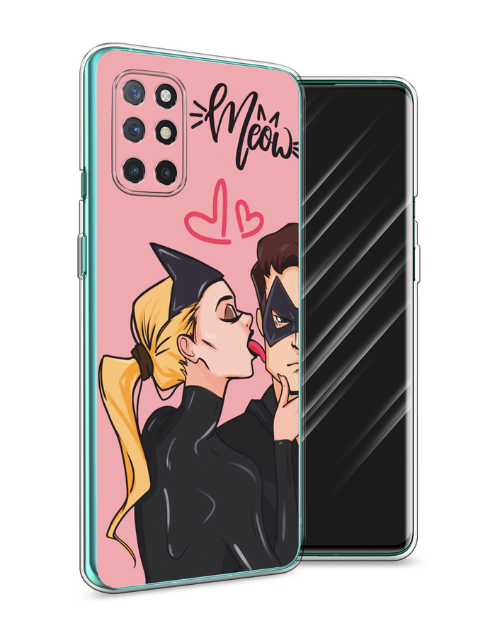 

Чехол Awog на OnePlus 8T "Kiss of Cat Woman", Розовый;черный;бежевый, 151150-1