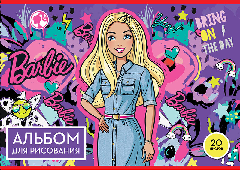 

Альбом для рисования Barbie20 листов, BARBIE
