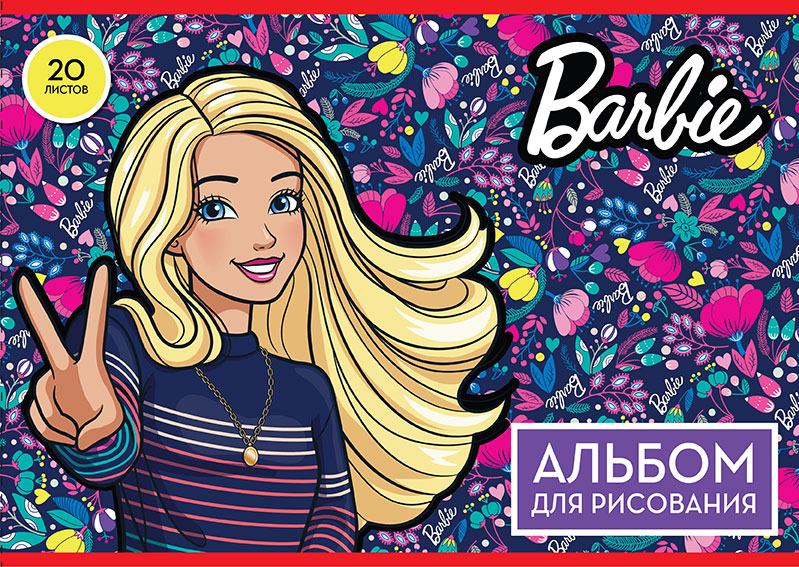 

Альбом для рисования Barbie 20 листов, BARBIE