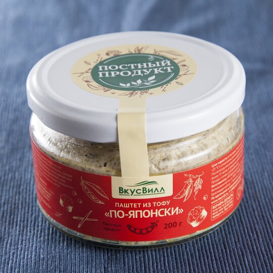 

Паштет по-японски ВкусВилл тофу 200 г