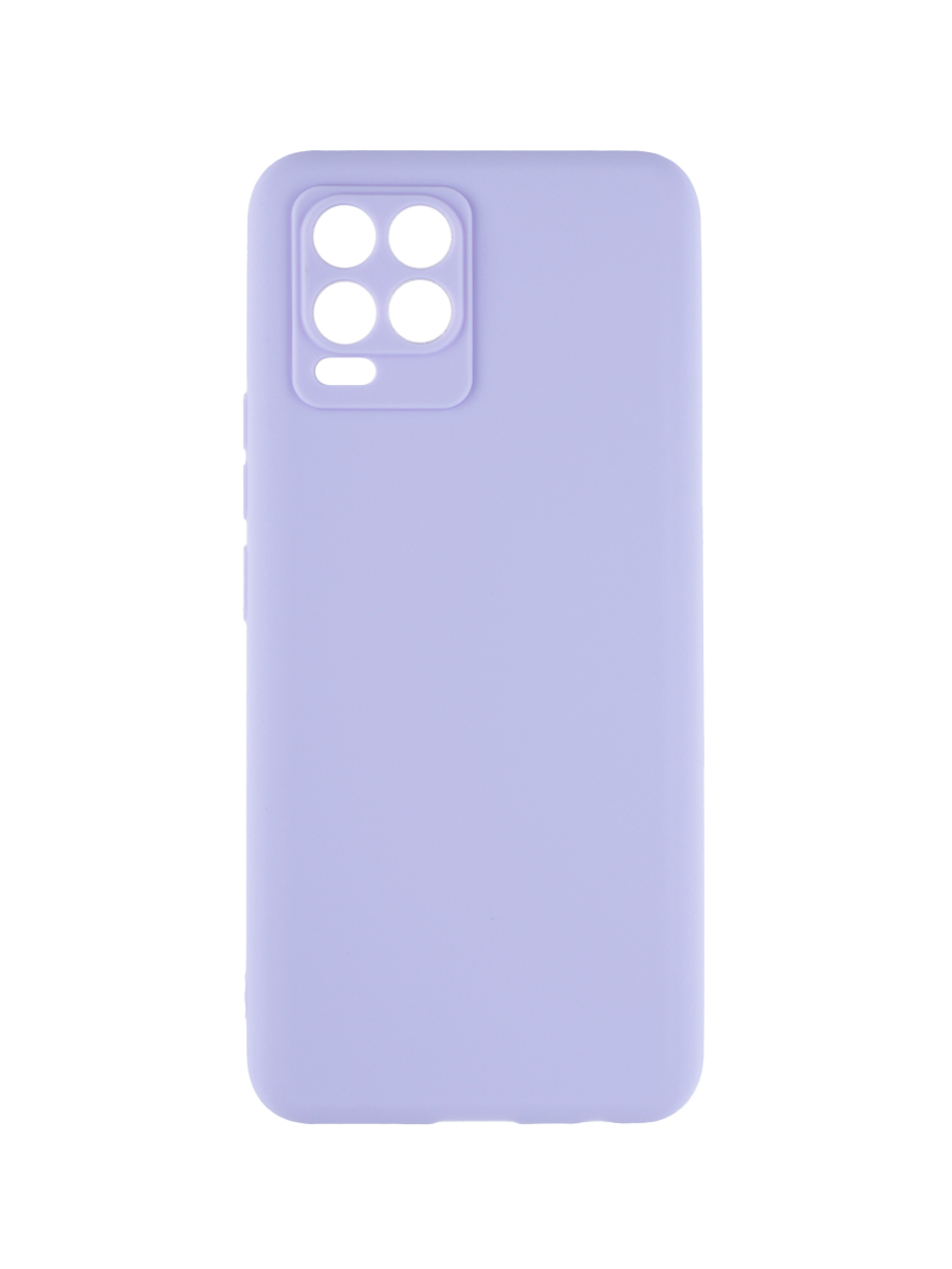 

Чехол Soft для Realme 8 4G, 8 Pro 4G сиреневый матовый с защитой камеры, ZSM-RLM-8
