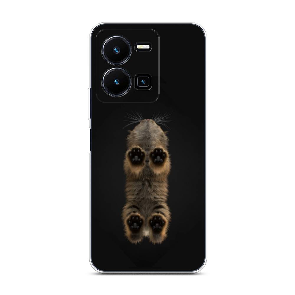 

Чехол Awog на Vivo Y35 4G / Виво Y35 4G "Кошачьи лапки", Черный