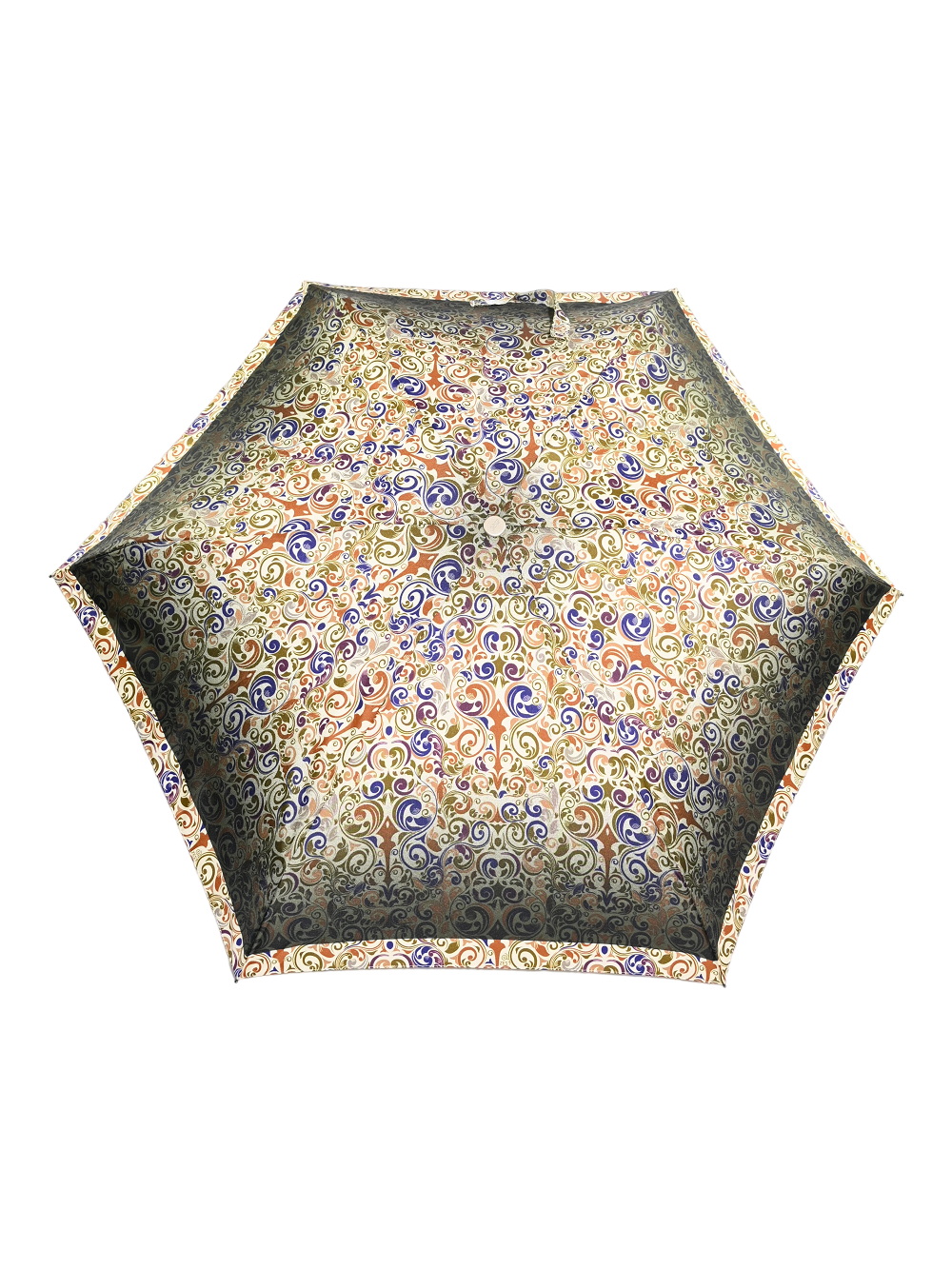 Зонт женский ZEST 54968 бежево-серый