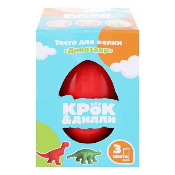 

Набор для лепки Крок&Дилли 130 г, Голубой;зеленый