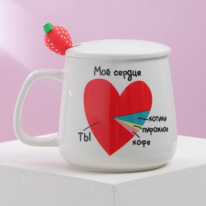 

с ложкой "Мое сердце", 350 мл