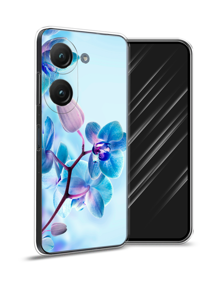 

Чехол Awog на Asus ZenFone 9 "Голубая орхидея", Голубой;синий;фиолетовый, 44850-8