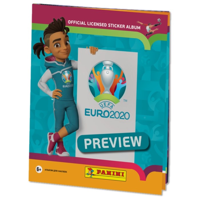 

Альбом для наклеек Euro 2020 Preview