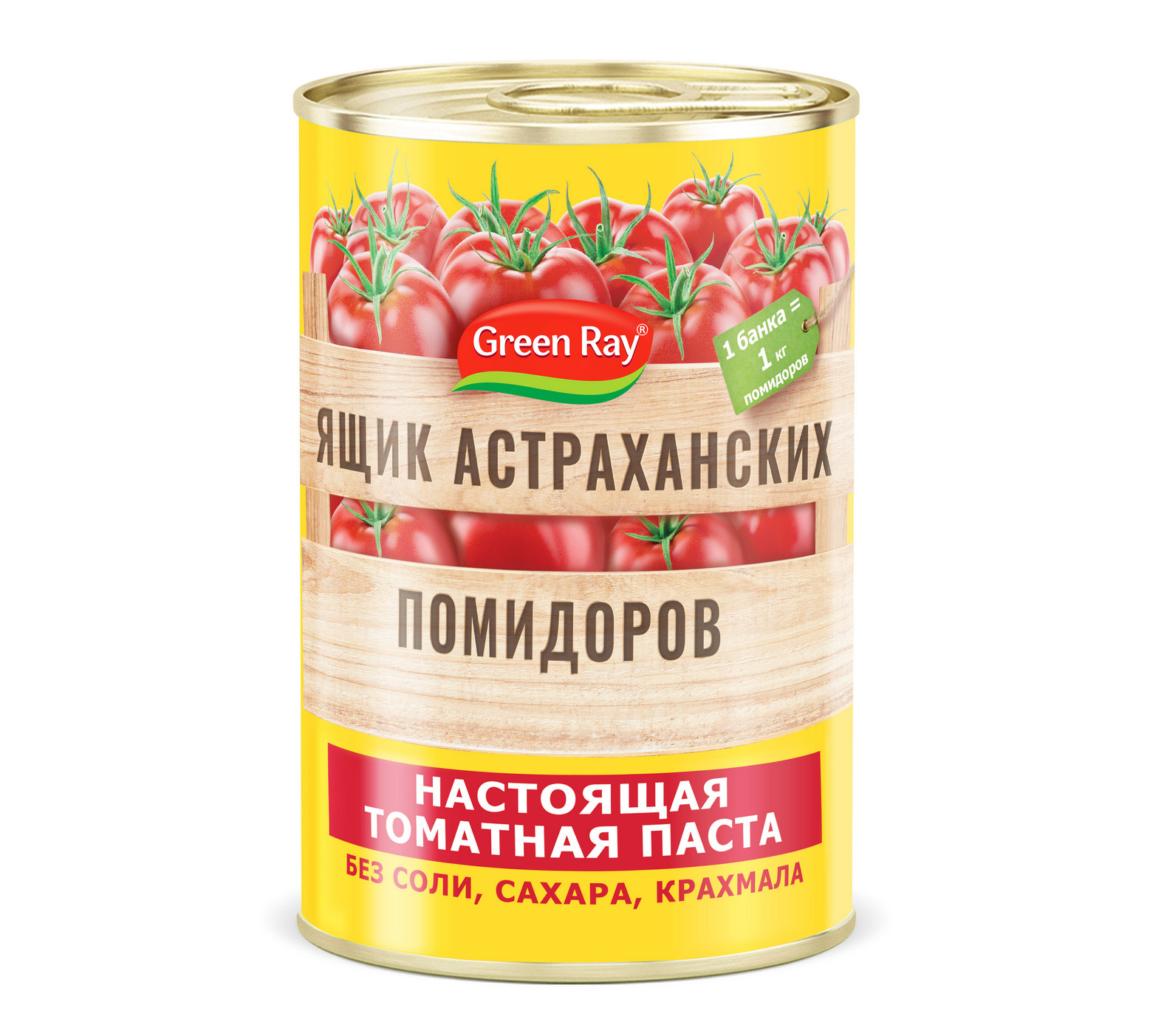 Томатная паста Ящик астраханских помидоров 140 г