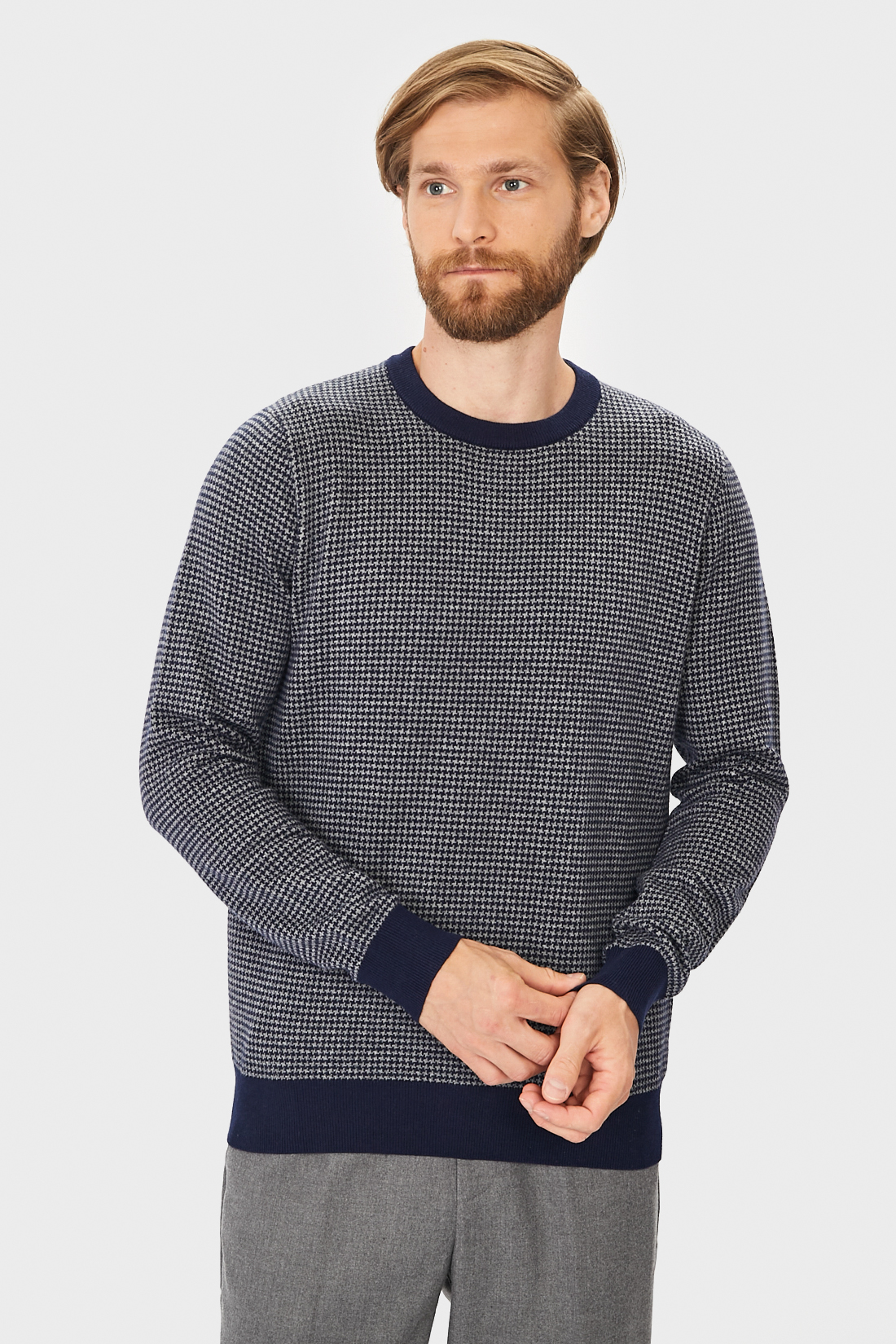 

Джемпер мужской B631506 Baon синий 3XL, B631506