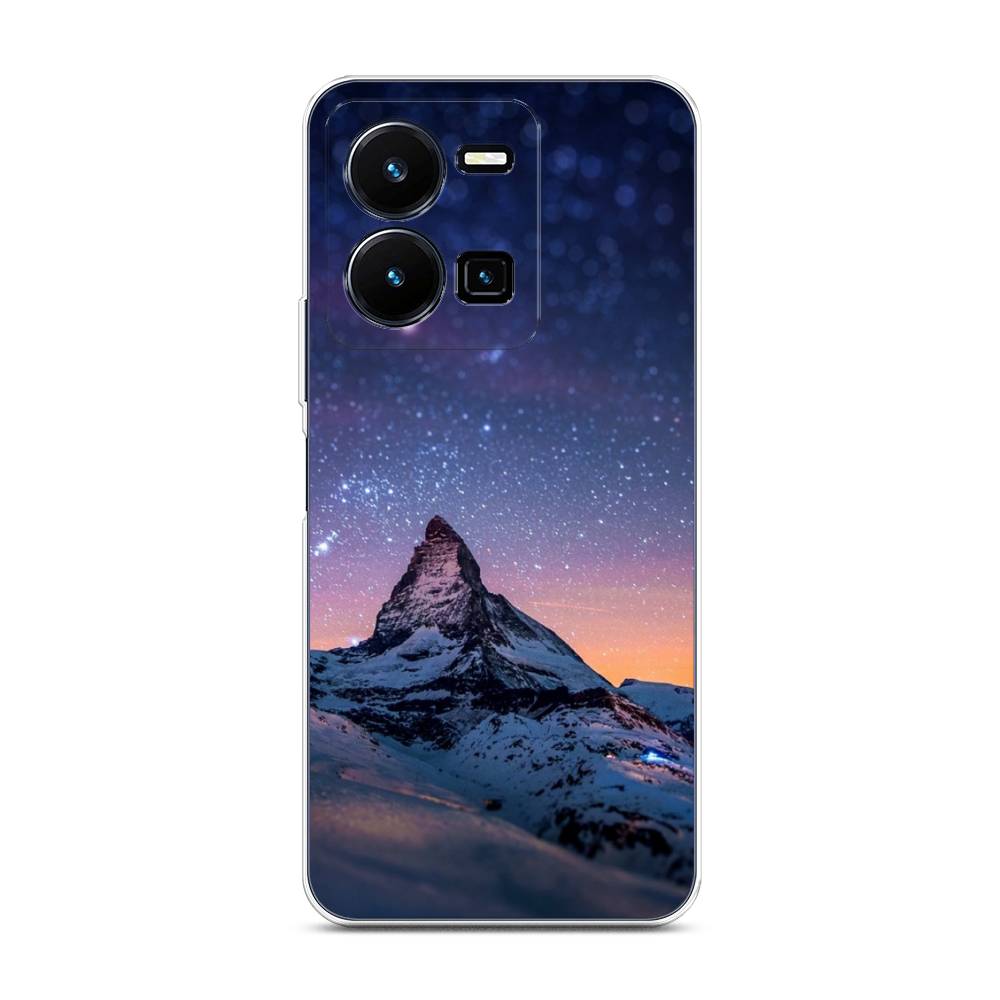 

Чехол Awog на Vivo Y35 4G / Виво Y35 4G "Ночные пейзажи 5", Фиолетовый