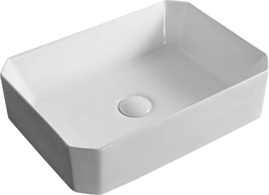 

Рукомойник BelBagno BB1386 накладной, Белый