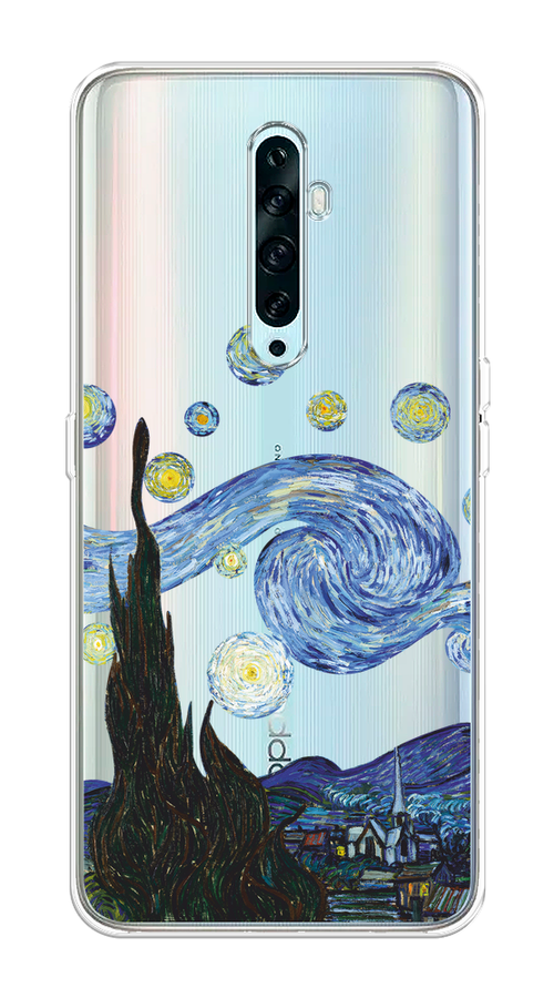 

Чехол на Oppo Reno 2Z "Ночь Ван Гога", Голубой;синий;черный, 251850-1