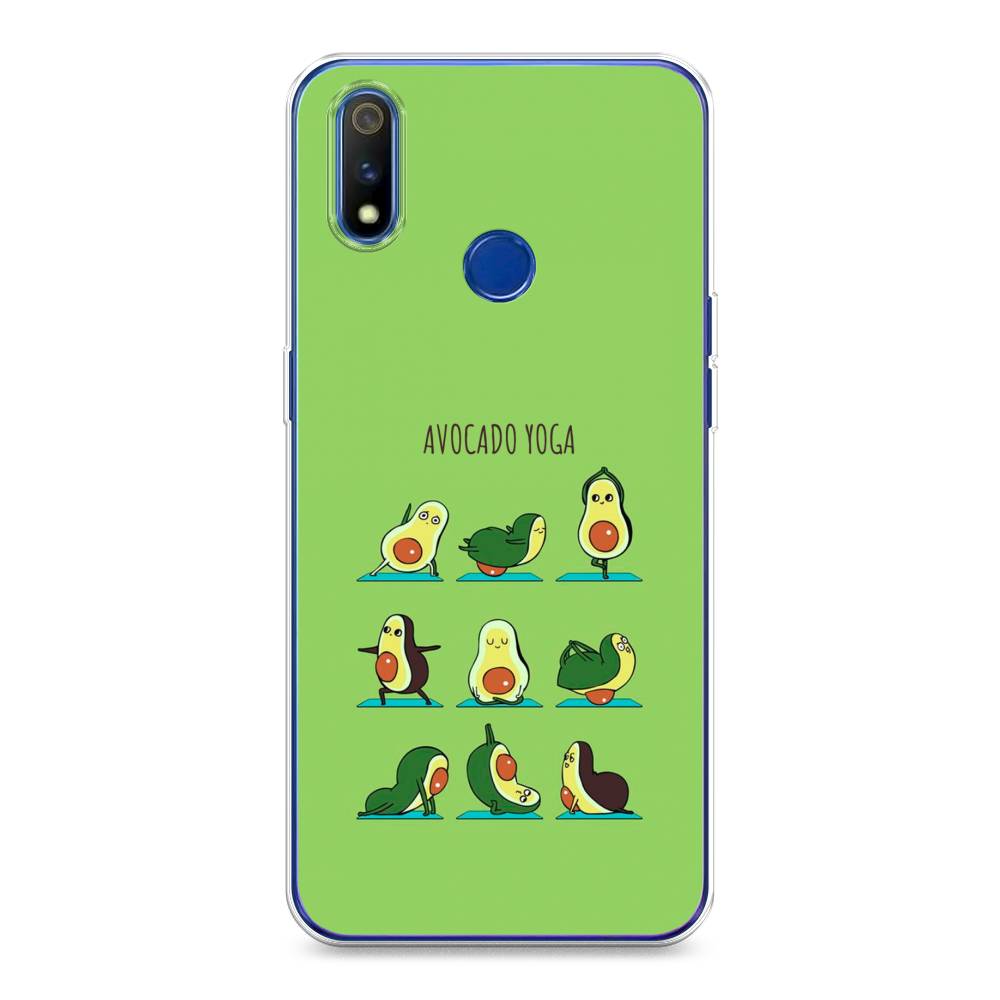 

Чехол Awog на Realme 3 Pro "Авокадо йога", Разноцветный, 251250-10