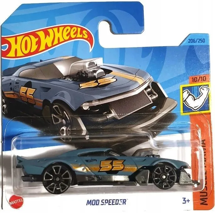 

Машинка Hot Wheels Muscle Mania Mod Speeder, HKG59-N521, Желтый