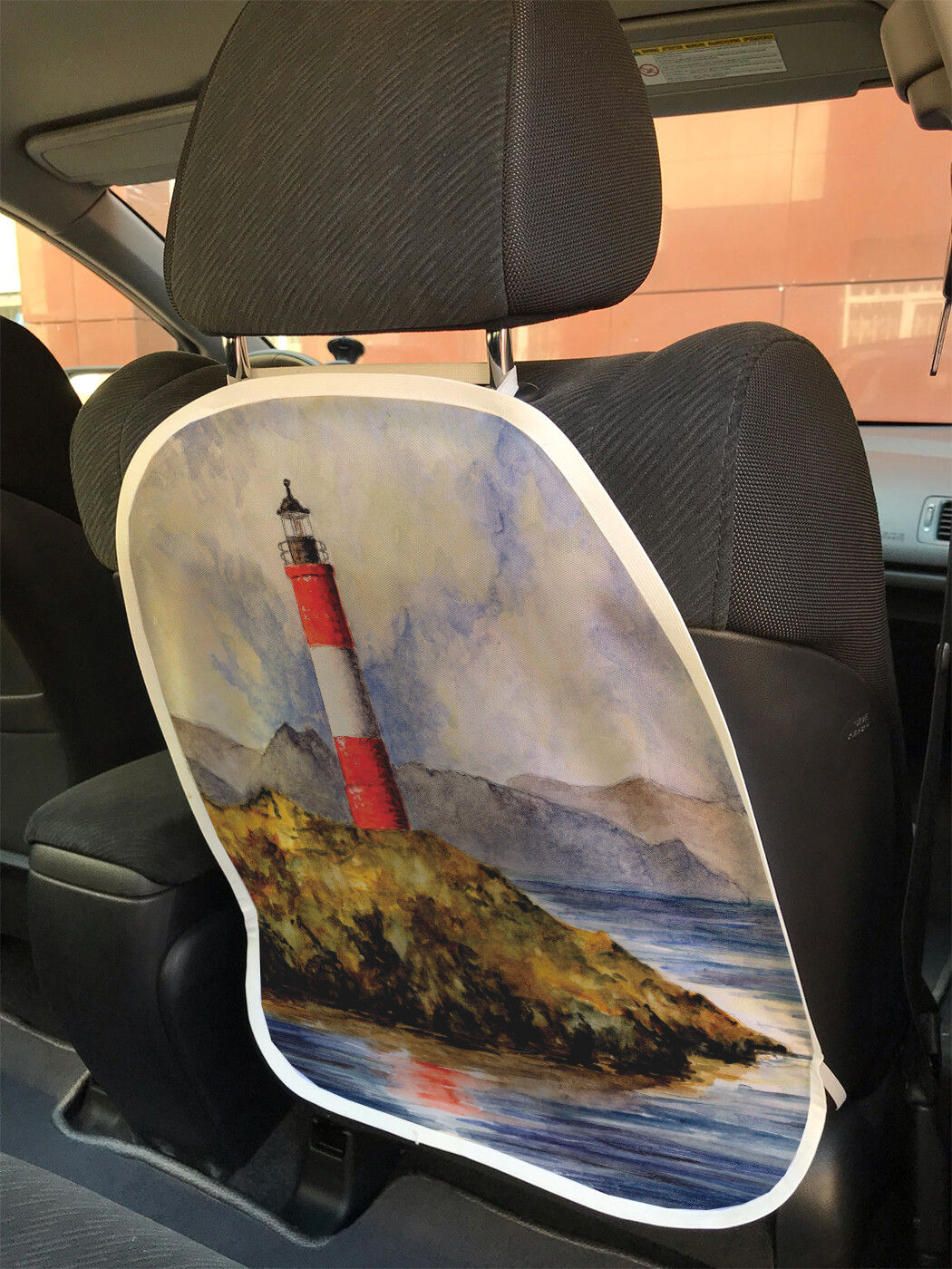 

Накидка на спинку сиденья JoyArty Полосатый маяк, 45х62, Полосатый маяк