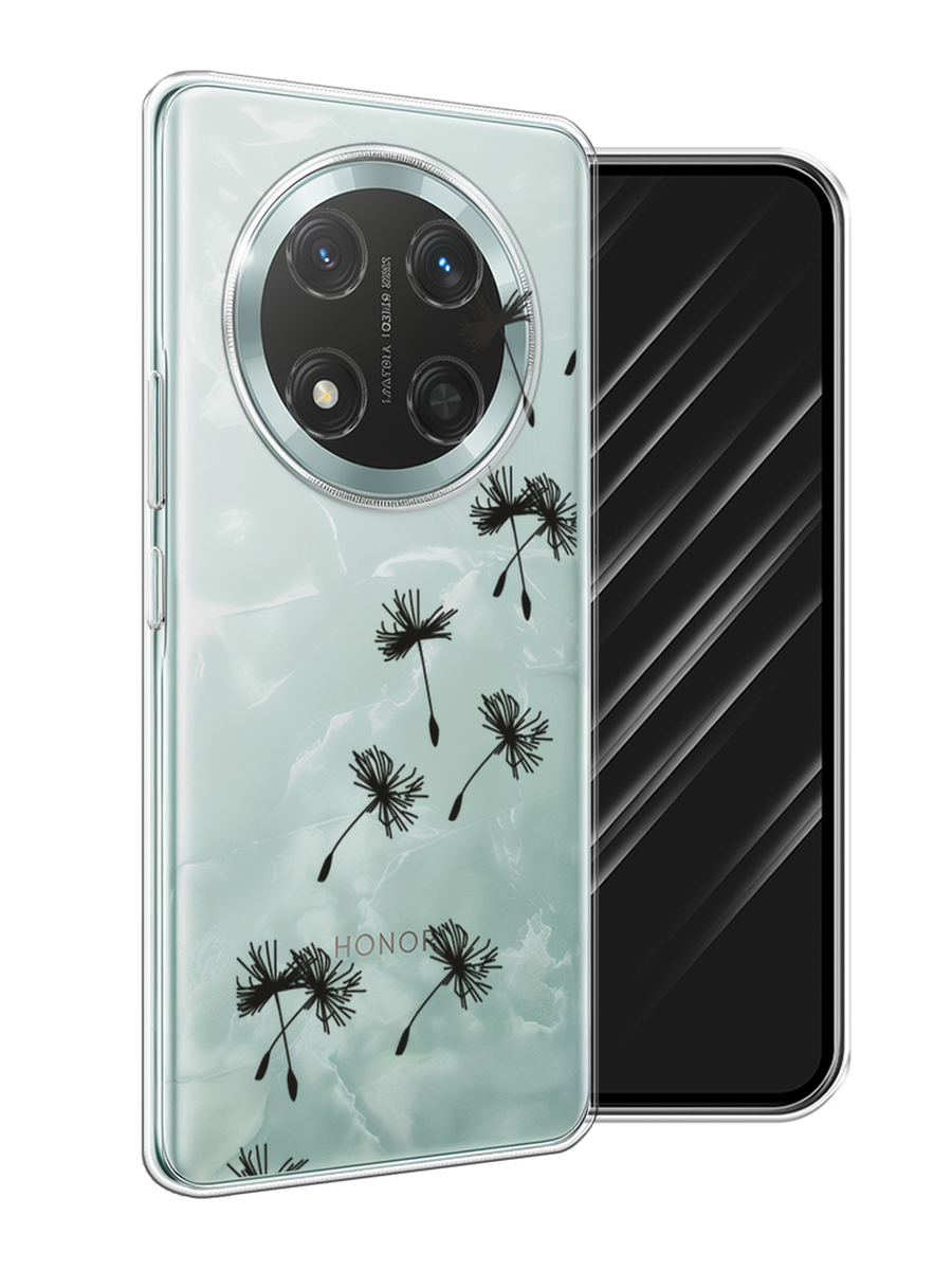 

Чехол Awog на Honor X9C/X60 Pro "Летящие одуванчики", Черный, 6125350-1