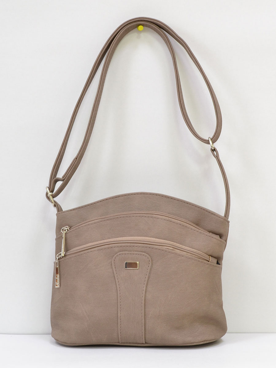 Сумка женская Сакси T-1409, кофе