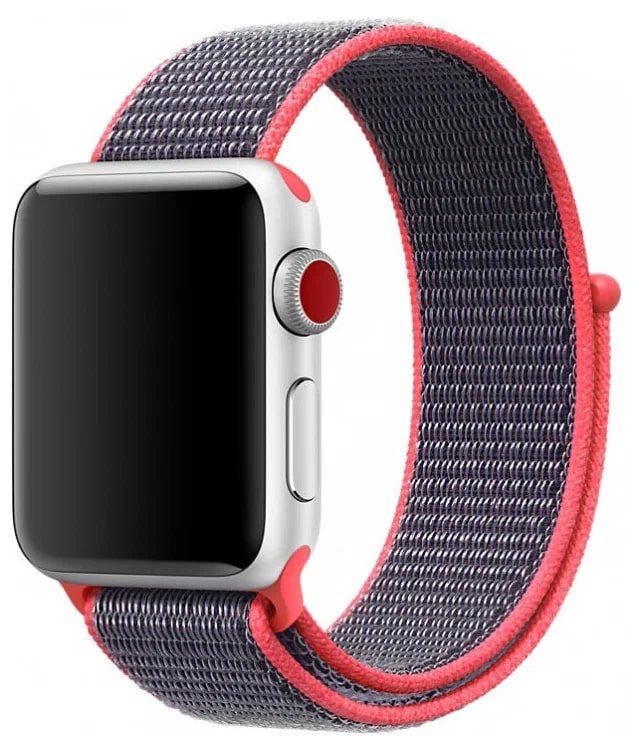 Ремешок для смарт-часов Apple Sport Loop для Apple watch 38 mm pink (MQW22ZM/A)