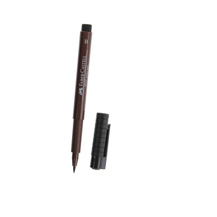 

Ручка кисть капиллярная Faber-Castell PITT® Artist Pen Brush, B черный 167499 (10 шт)