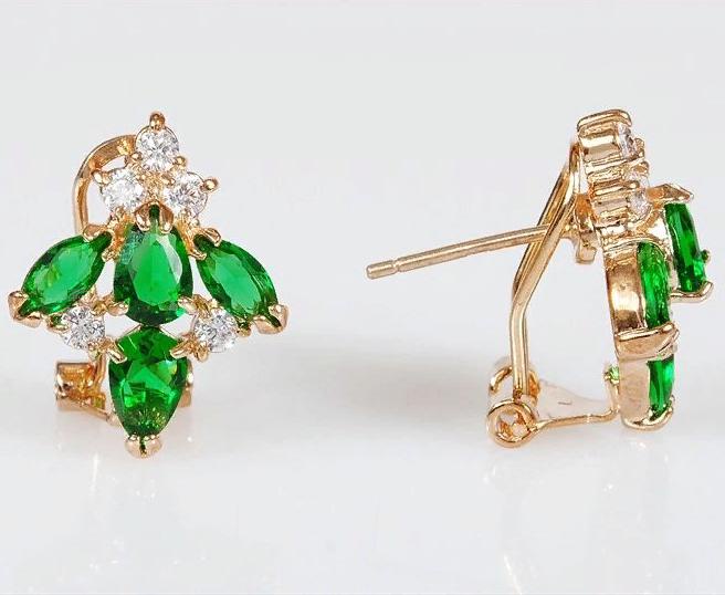 

Серьги из ювелирного сплава Lotus Jewelry 32Е-03Gcz, фианит, 32Е-03Gcz