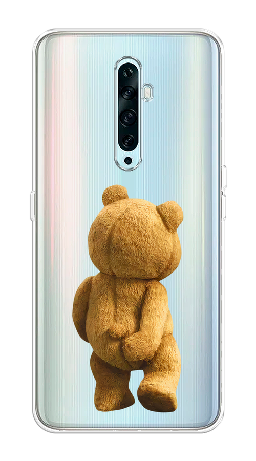 

Чехол на Oppo Reno 2Z "Медвежья спина", Коричневый;прозрачный, 251850-1