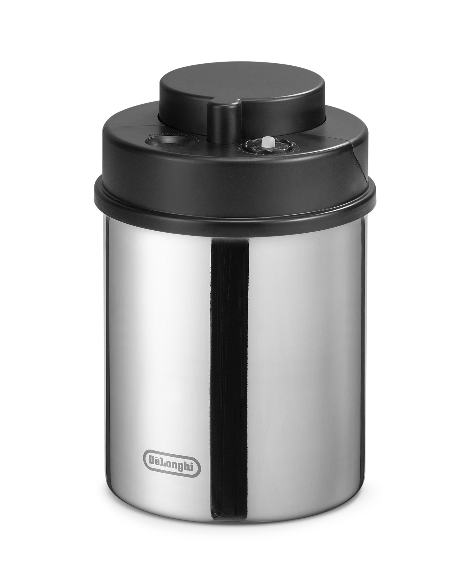 

DeLonghi вакуумный контейнер для хранения кофе на 500 грамм, Серебристый