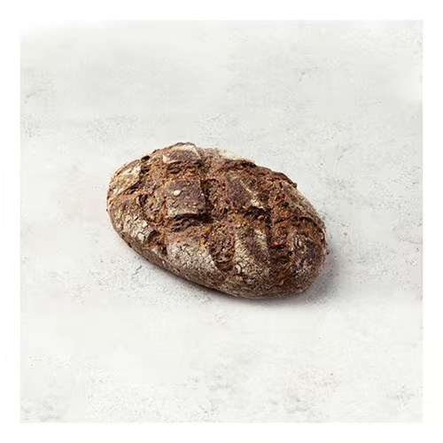 Хлеб серый ВкусВилл Деревенский ржано-пшеничный лен семечки солод BIO 280 г