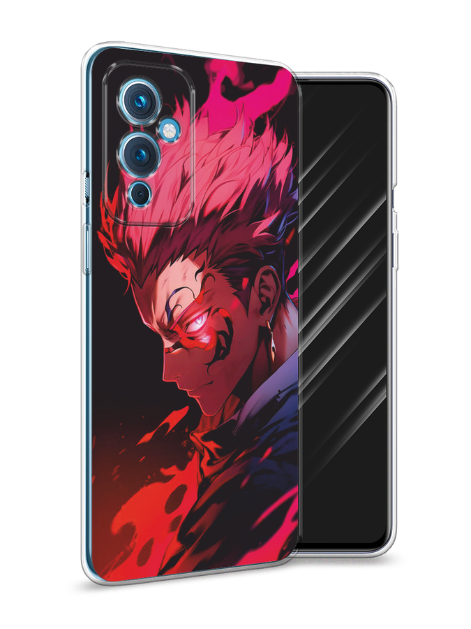 

Чехол Awog на OnePlus 9 LE2110 "Взгляд Сукуны", Розовый;красный;черный, 152750-1