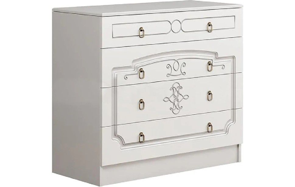 

Каролина Комод белый глянец, белый, _17507 -100_