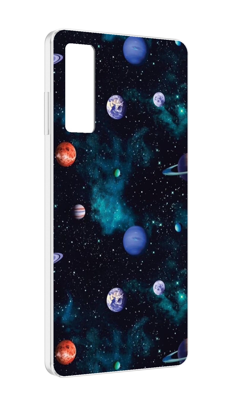 

Чехол MyPads космическое-пространство для TCL 20 5G, Прозрачный, Tocco