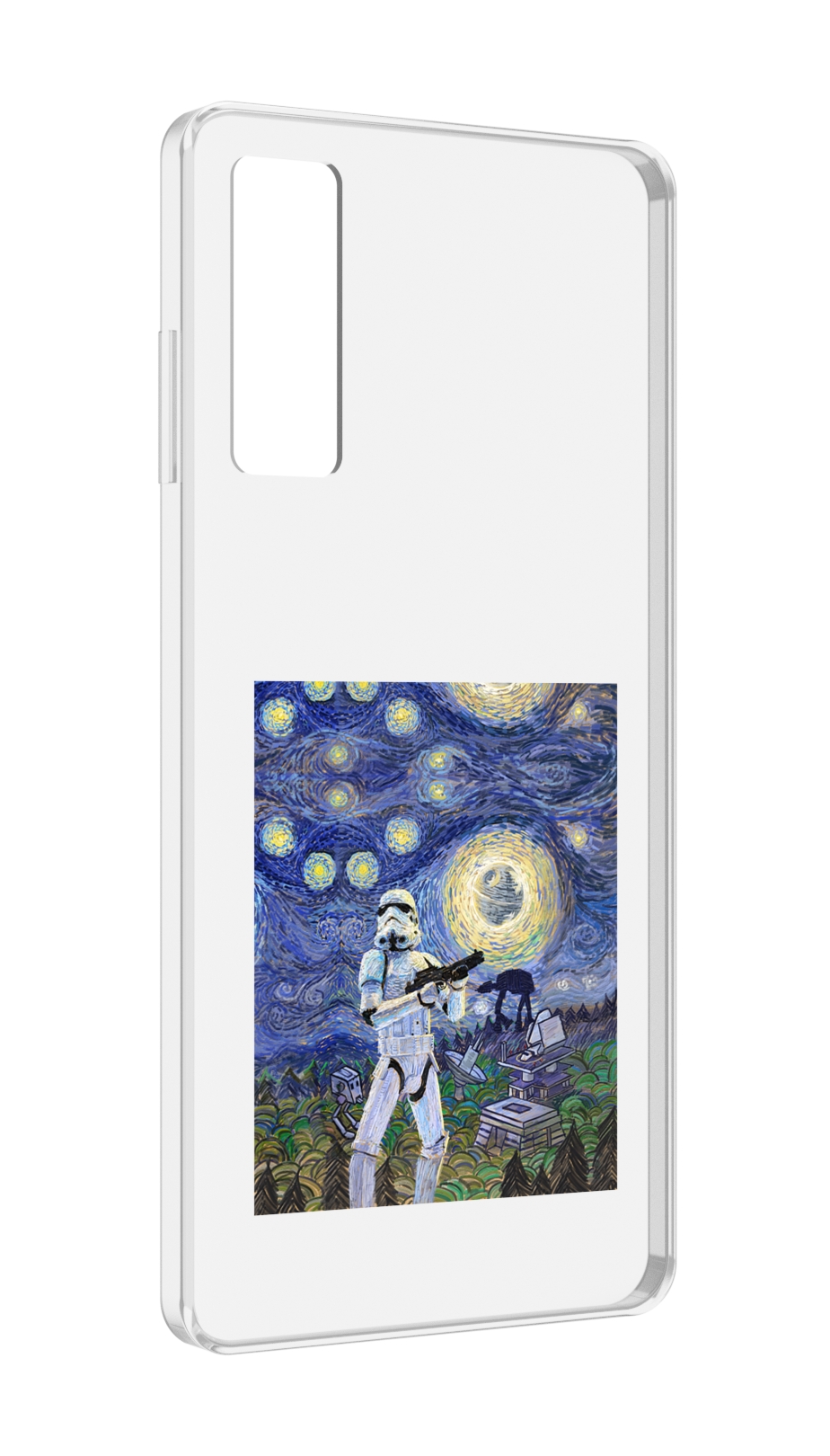 

Чехол MyPads star wars звездная ночь для TCL 20 5G, Прозрачный, Tocco