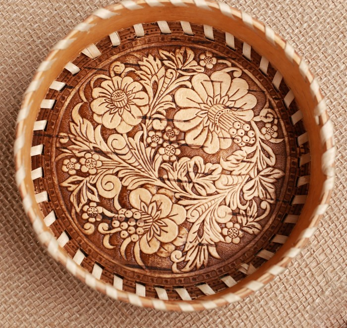 Сухарница круглая 