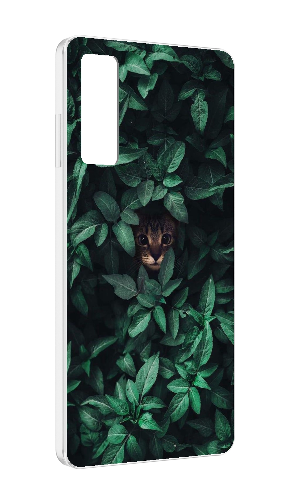 

Чехол MyPads котенок в листьях для TCL 20 5G, Прозрачный, Tocco