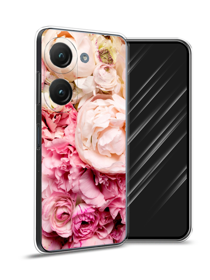 

Чехол Awog на Asus ZenFone 9 "Пионы яркие", Розовый, 44850-8