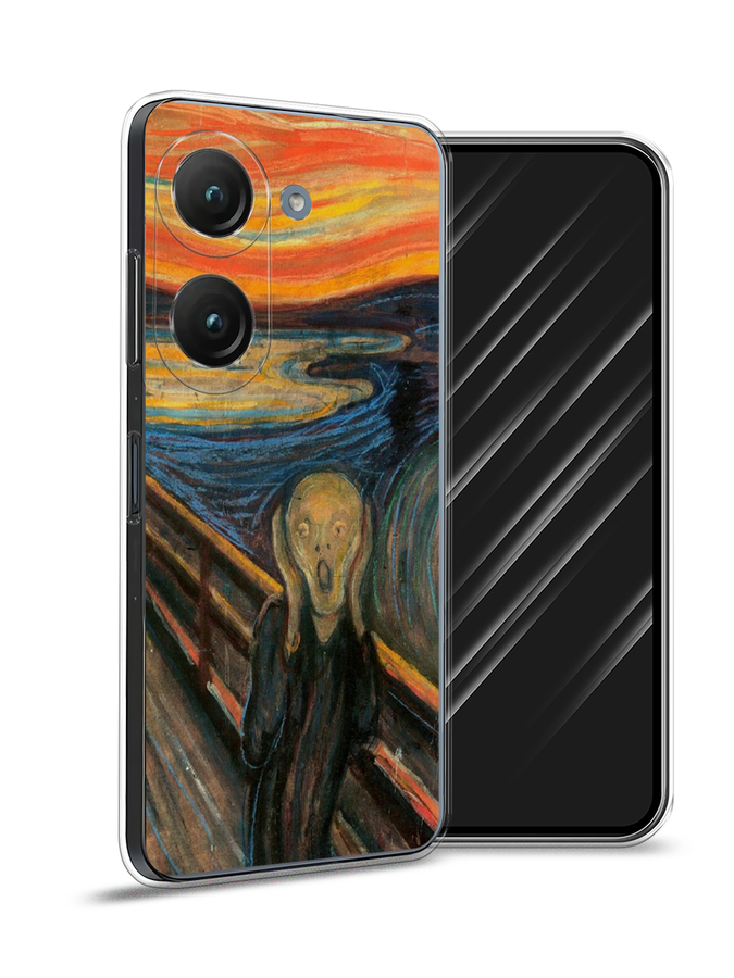 

Чехол Awog на Asus ZenFone 9 "Крик", Оранжевый;синий;серый, 44850-9