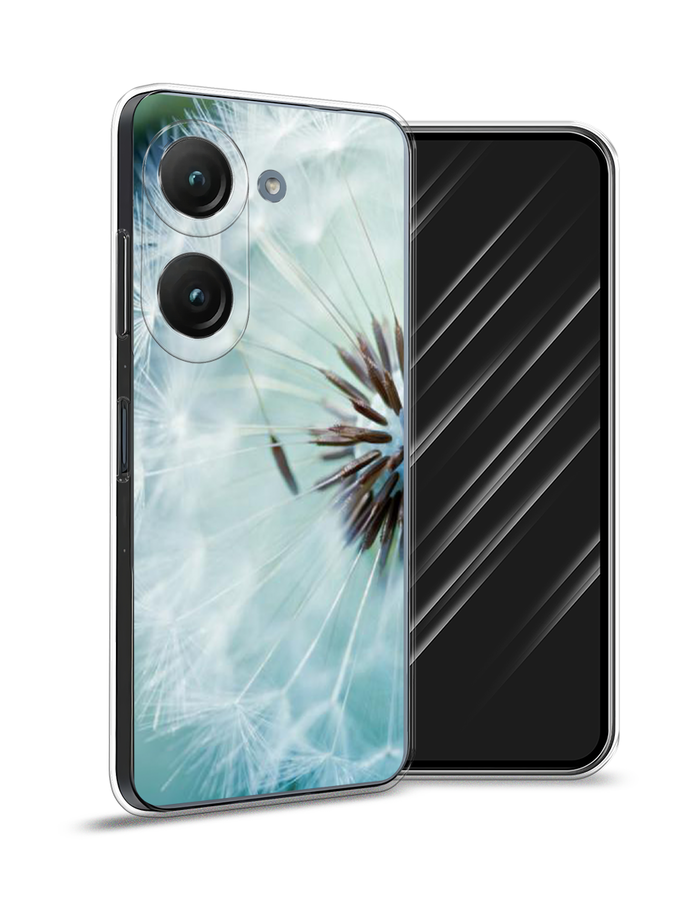 

Чехол Awog на Asus ZenFone 9 "Пух одуванчика", Серебристый;серый, 44850-4
