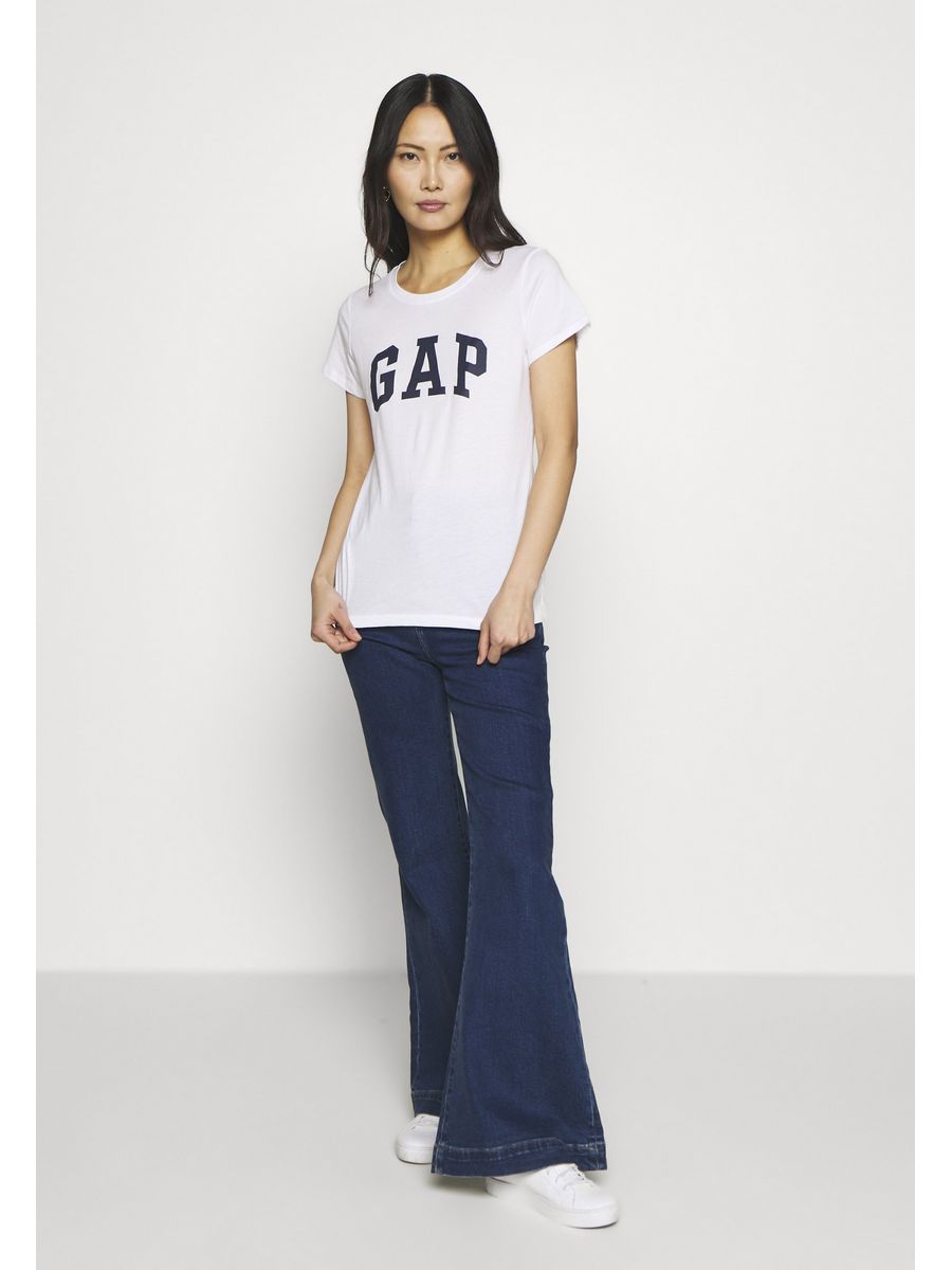 

Футболка женская GAP GP021D0HL белая S, Белый, GP021D0HL