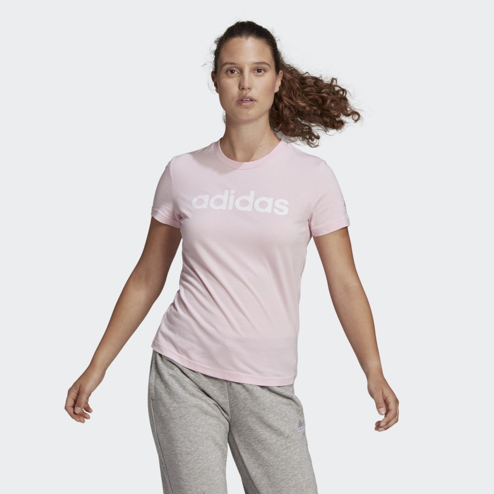 

Футболка женская Adidas Essentials GL0771 розовая S, Розовый, Essentials